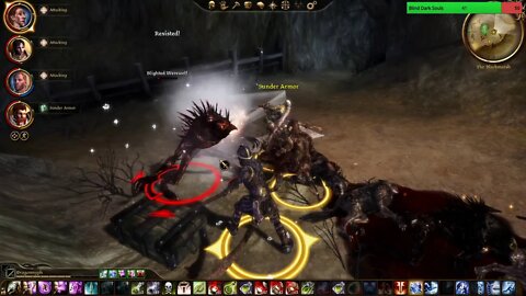 Playing Dragon Age Origins part 17 DLC round 5 [Nightmare mode]