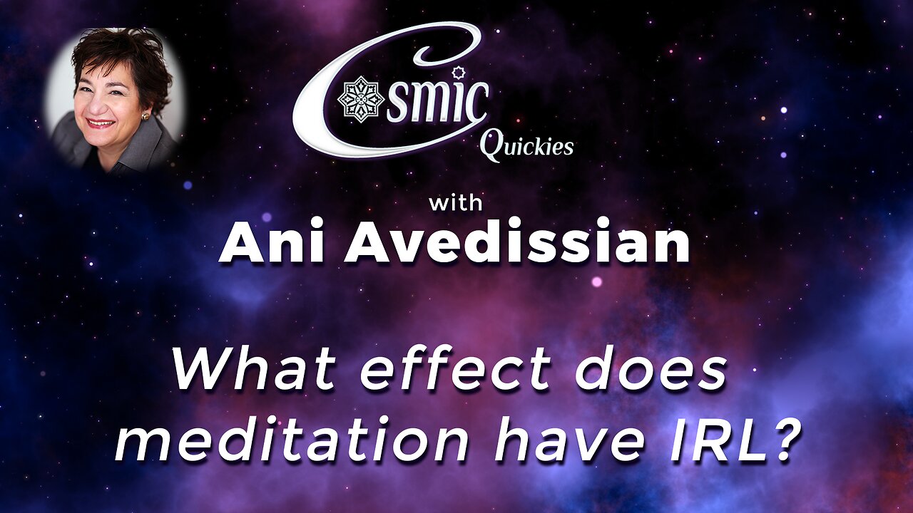 What effect does meditation have IRL?