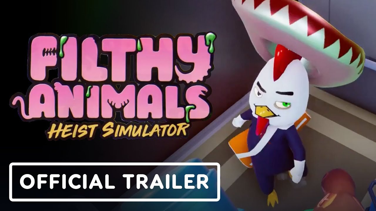 Filthy Animals: Heist Simulator - Official Announcement Trailer