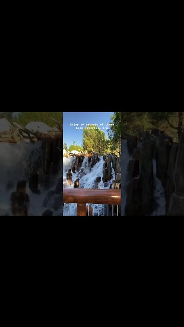 Grizzly Peak Recreation Area is perfect! #californiaadventure #dca #grizzlypeak #waterfall