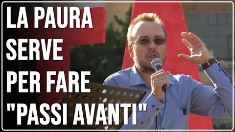 Marco Mori: "La Paura Diventa Strumento per Fare Passi Avanti" - Marcia di Liberazione, Roma 10 Ott