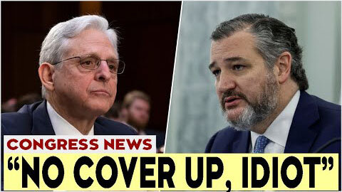 YOU ALLOW VI0LENCE' TED CRUZ ERUPTS ON GARLAND WITH 'BIDEN'S M0B' PHOTO...DEMANDS JAILTIME