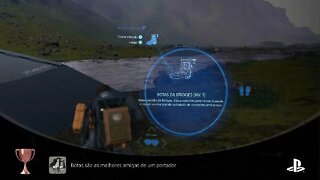 Botas são as melhores amigas de um portador - Troque de calçado pela primeira vez - DEATH STRANDING
