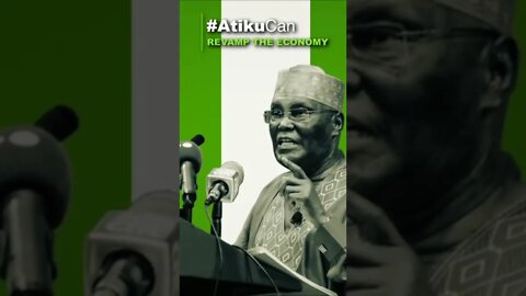 #AtikuCan Revamp the Nigeria Economy #shorts