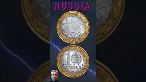 Russia 10 Rubles 2015.#shorts #education #coinnotesz