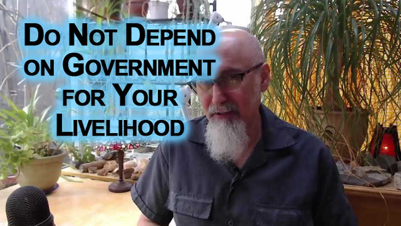 Do Not Depend on Government for Your Livelihood: Bring Sanity Back to Our Societies, Decentralize