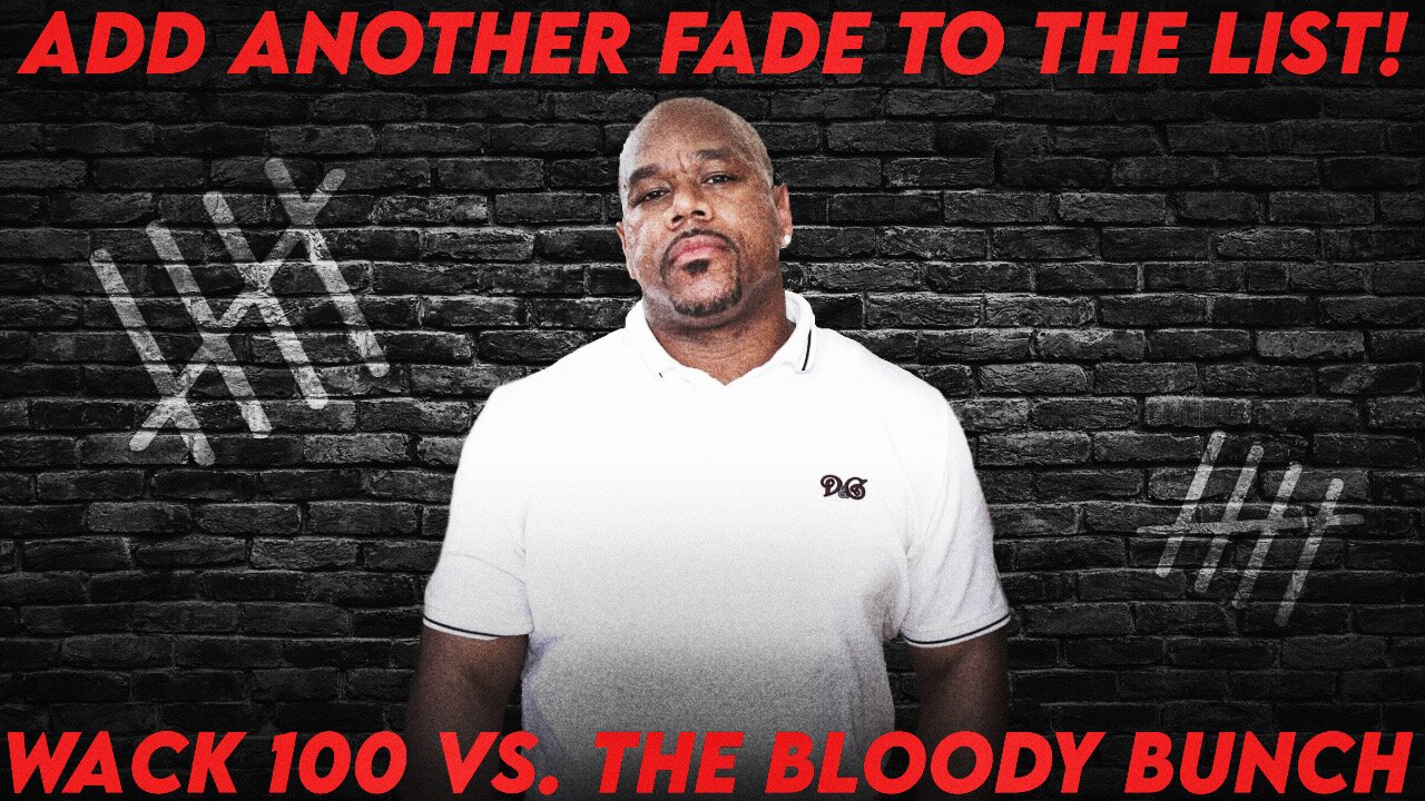 NEW FADE ALERT!🚨 Wack 100 visits THE BLOODY BUNCH🩸 It gets HEATED‼️ #wack100clubhouse