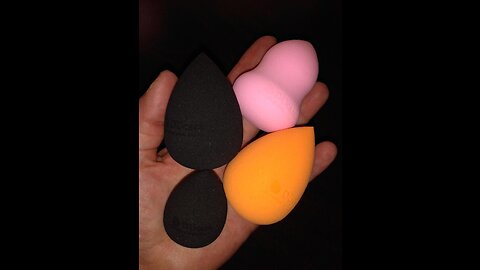 DUcare Foundation Brush with Makeup Sponges Flat Top Kabuki Brush Synthetic Professional Liquid...