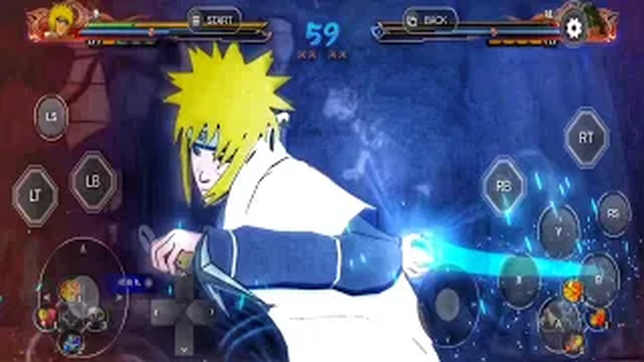 NSUNS4 - Minato vs Madara Boss Battle #naruto strom 4