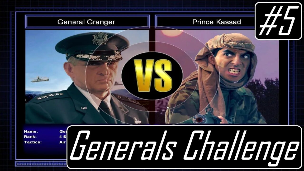 Gen. Granger vs. Prince Kassad - Command and Conquer: Generals Zero Hour - Generals Challenge #5