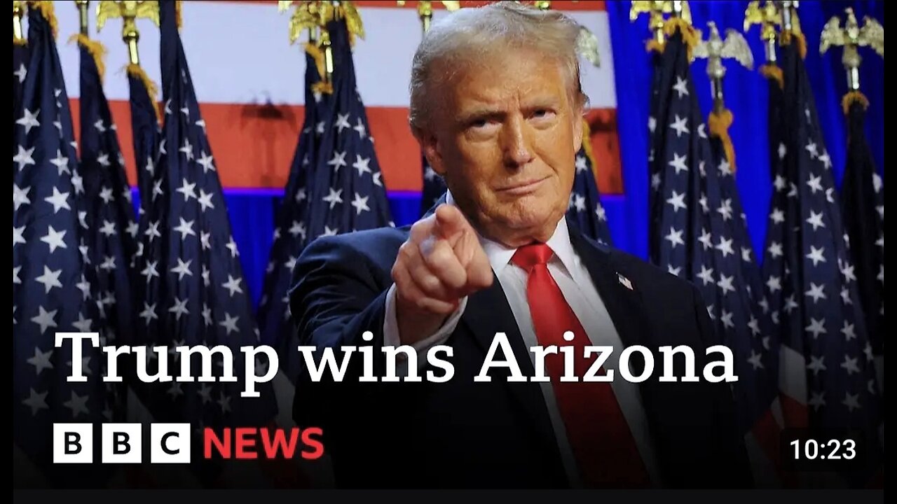 Donald Trump projected to win arizona in us #24_news