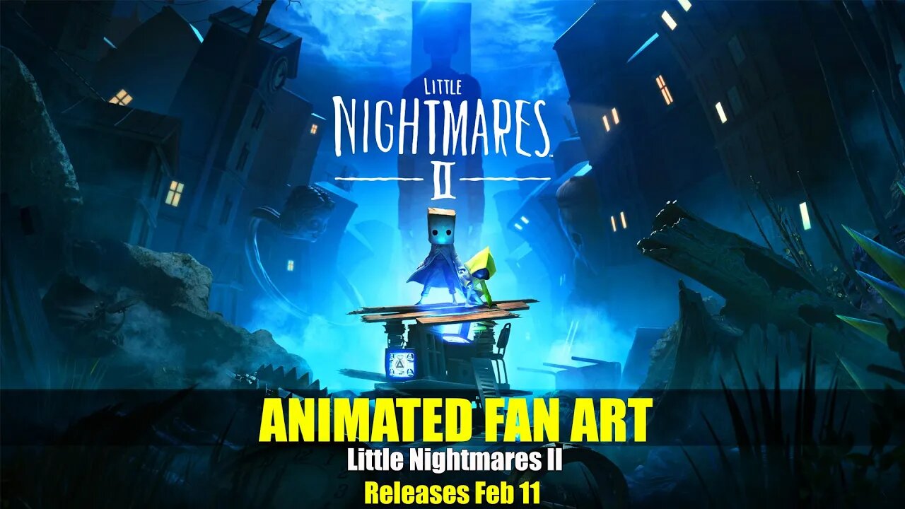 Little Nightmares 2_Animated Fan Art by_SCOTTGUST