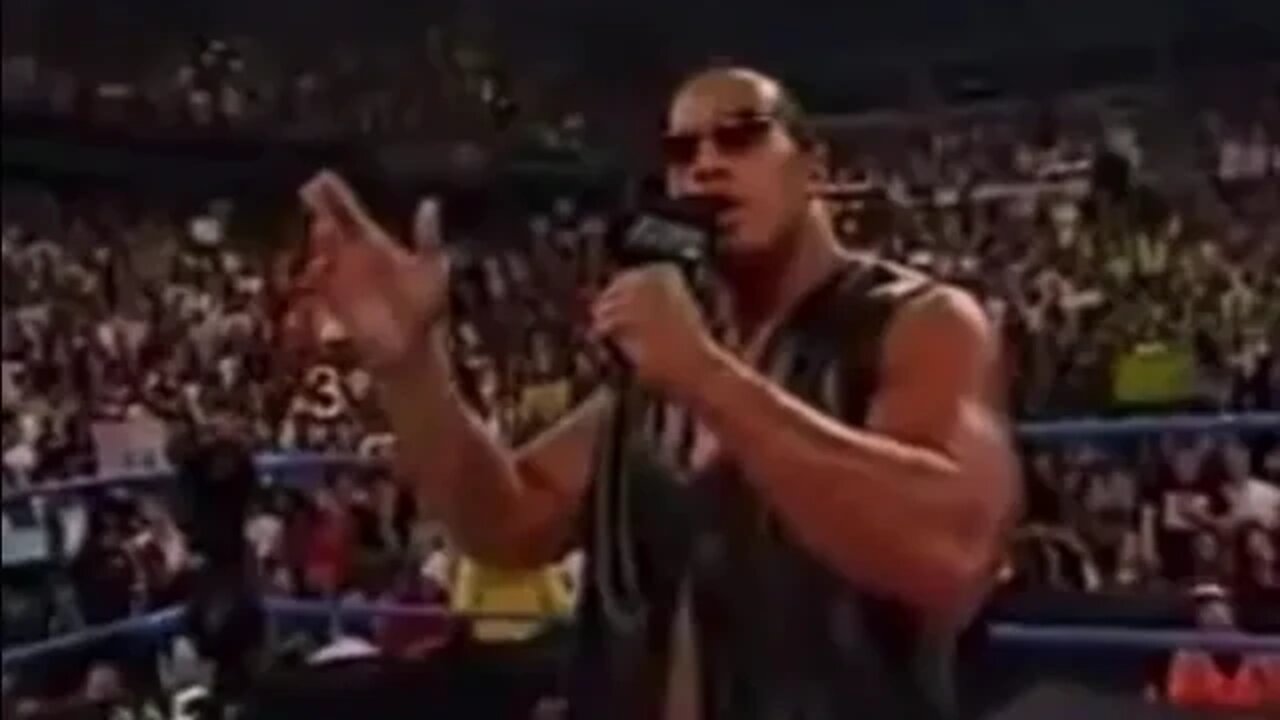 The Rock: “WHO IN THE BLUE HELL ARE YOU!?” - WWF Smackdown