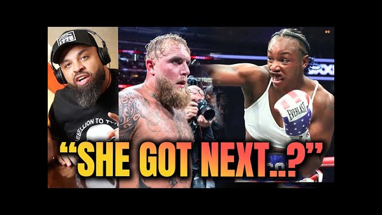 WBC Claressa Shields Female Light Heavyweight Champion Disses Jake Paul Says She Could Beat Him