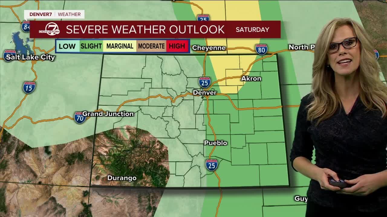 Storms expected over the holiday weekend