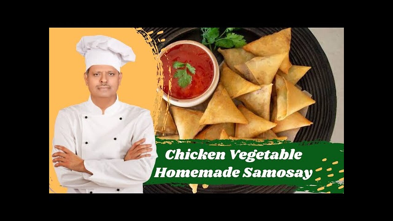 Chicken Vegetable Samosa Recipe|Vegetable Samosa Recipe by AR Cooking secrets