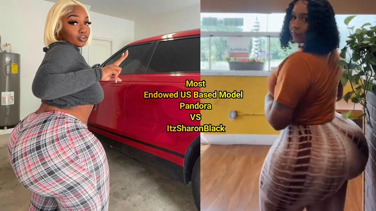 Most Endowed US Based Model Pandora VS ItzSharonBlack