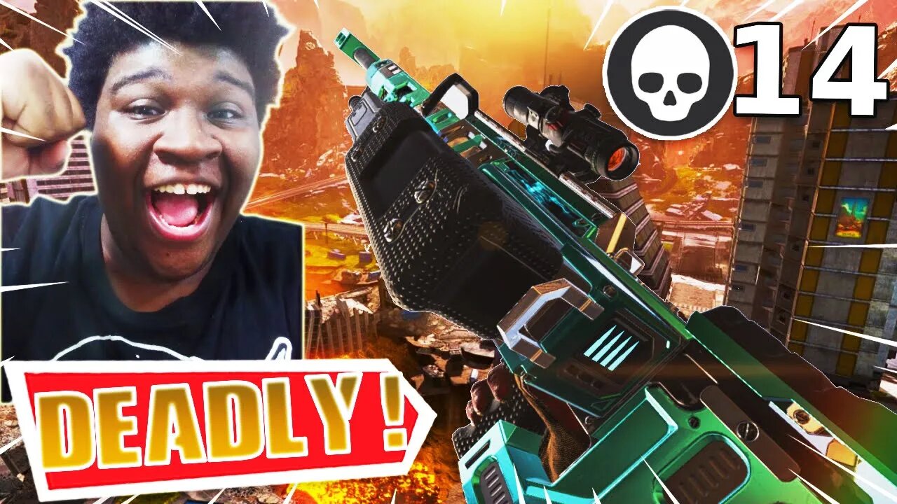 THE KRABER AND WINGMAN DID MASSIVE DAMAGE!! (Apex Legends Season 7)