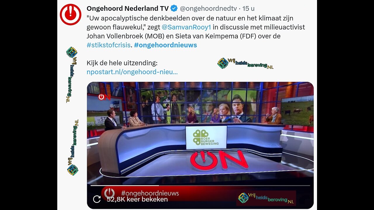 Uw apocalyptische denkbeelden over de natuur en het klimaat zijn gewoon flauwekul