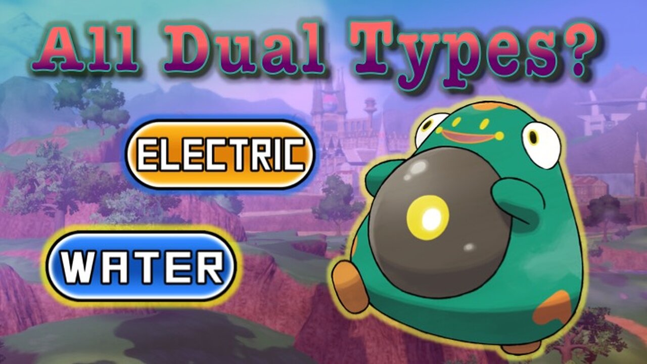 What If All Pokémon Were Dual Typed? (Paldea)