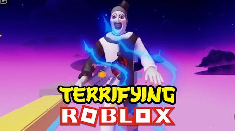 Playing Terrifying @Roblox