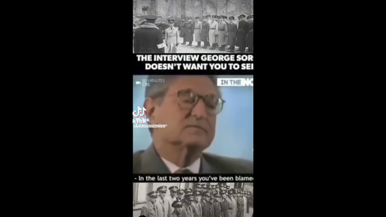 George Soros interview with 60 Minutes