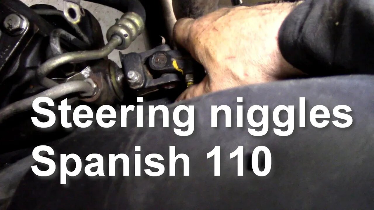 Minor steering adjustments/niggles Spanish 110