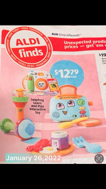 ALDI FINDS January 26,2022