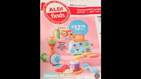 ALDI FINDS January 26,2022