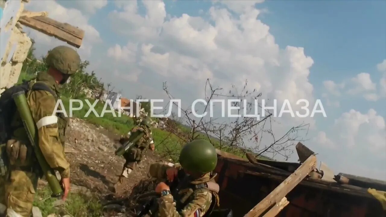 The enemy has been holed up in the village since the night, we're attack