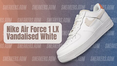 Nike Air Force 1 LX Vandalised White (W) - 898889-103 - @SneakersADM