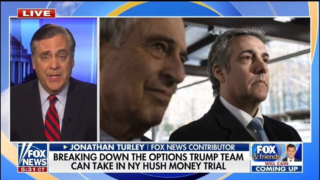 Jonathan Turley: Avenatti Is The Ultimate Bottom Feeder Witness