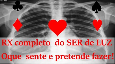 📇♥️RX completo do SER de LUZ !Oque sente e pretende fazer!