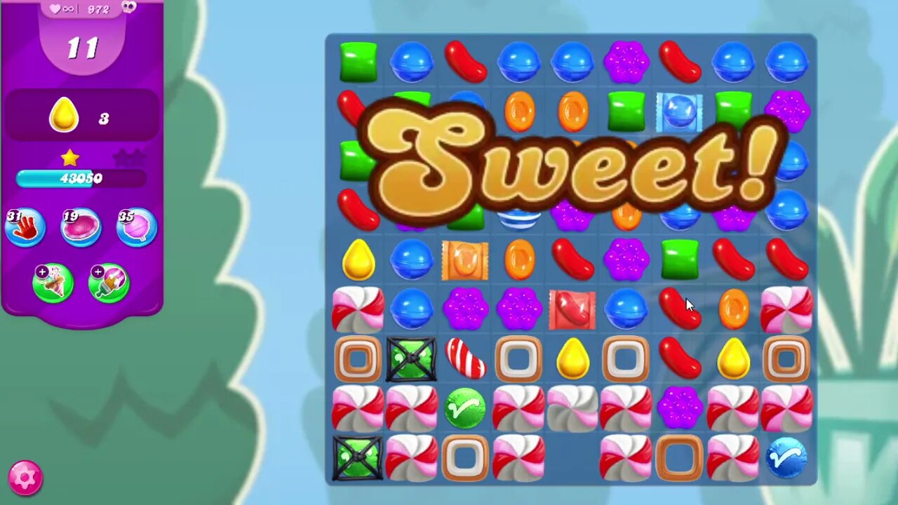 Candy Crush Saga Level 972