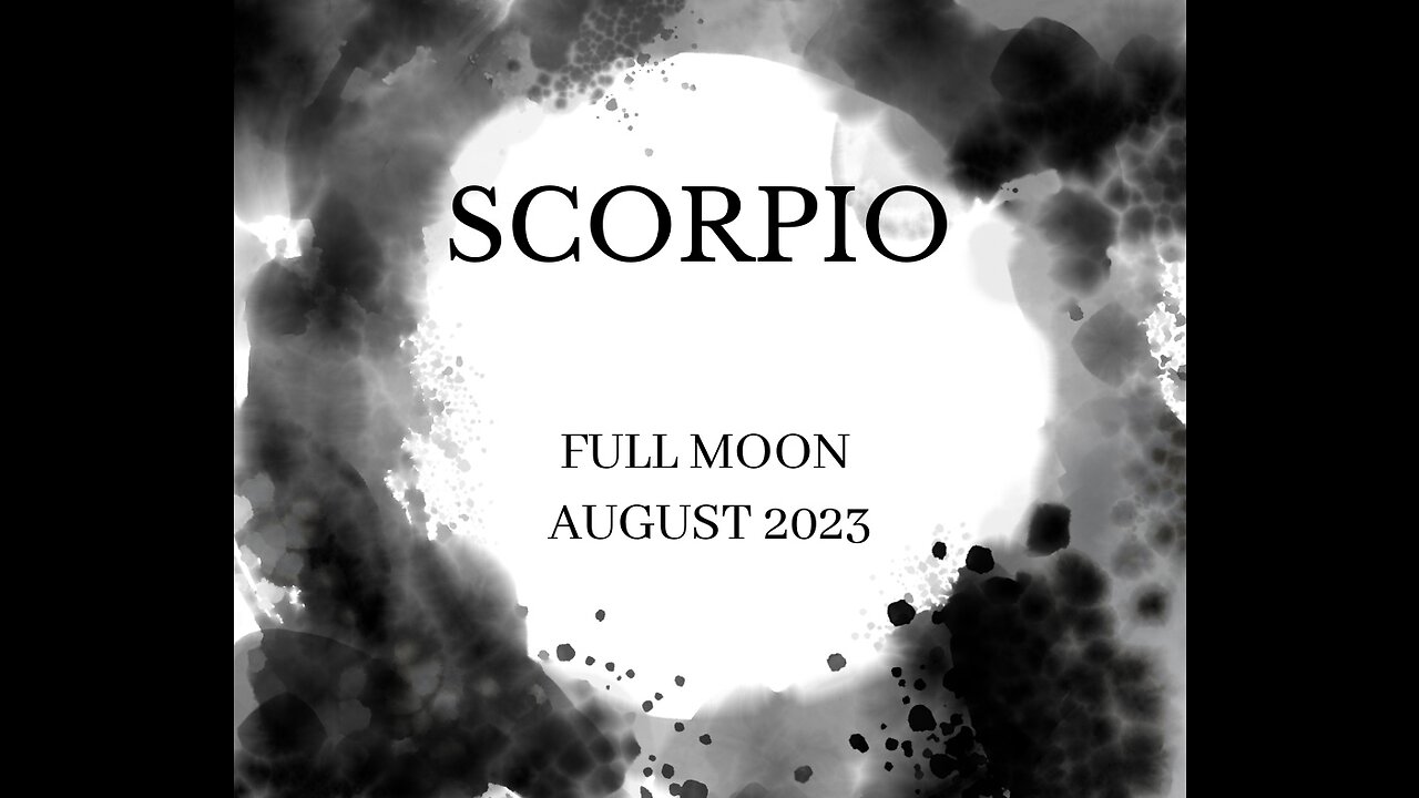 SCORPIO- "SUPERNATURAL FORCES AT PLAY HERE PUSHING YOU TO GO DEEPER" AUGUST 2023