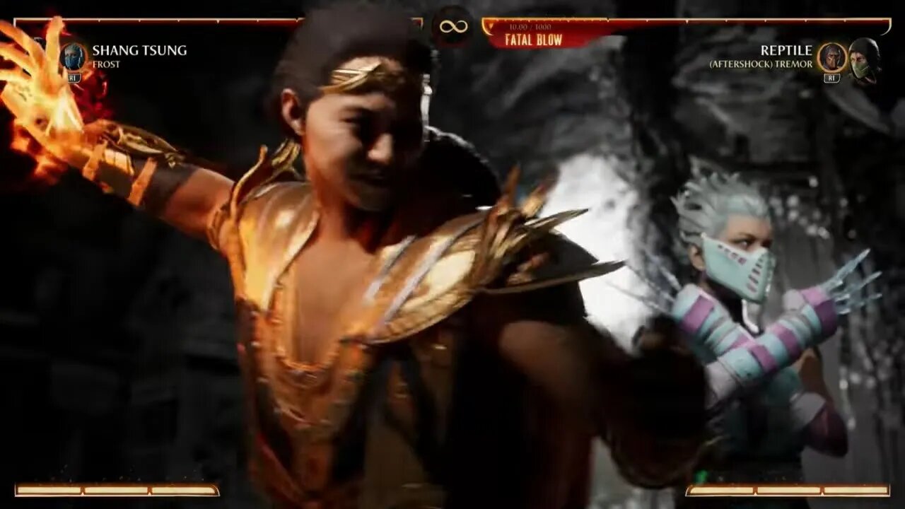 Mortal Kombat 1 2023 Shang Tsung & Frost Kameo Fatal Blow