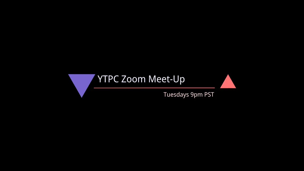Zoom Tuesday 6 pm pst