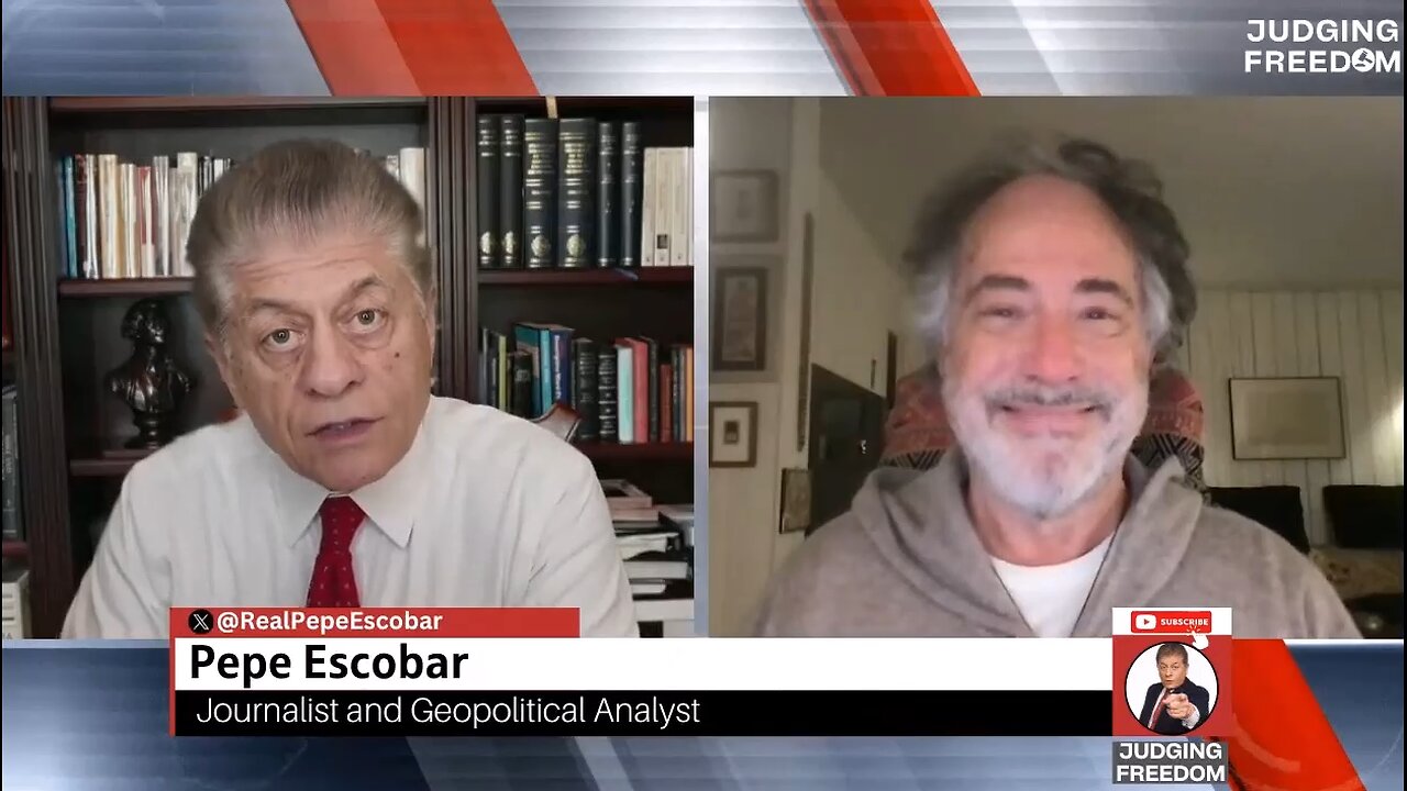 Pepe Escobar & Judge Napolitano: Russia's Next Move, Syria, Israel, Turkey, Iran, NATO, Palestine (12-9-2024)