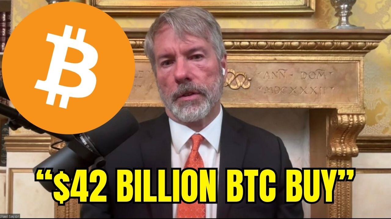 Michael Saylor Reveals MicroStrategy to Raise $42B to Buy Bitcoin