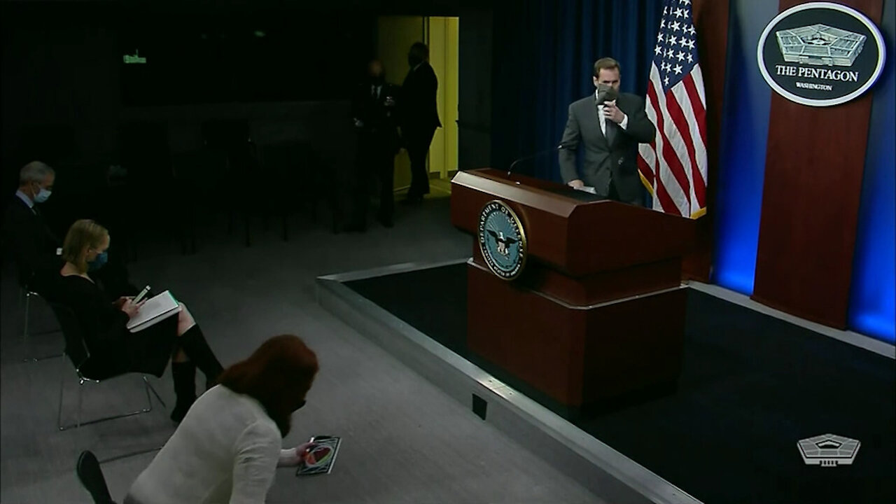 Pentagon Press Secretary Holds Briefing