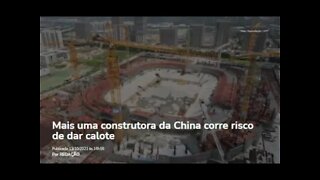 Mais uma construtora da China corre risco de dar calote