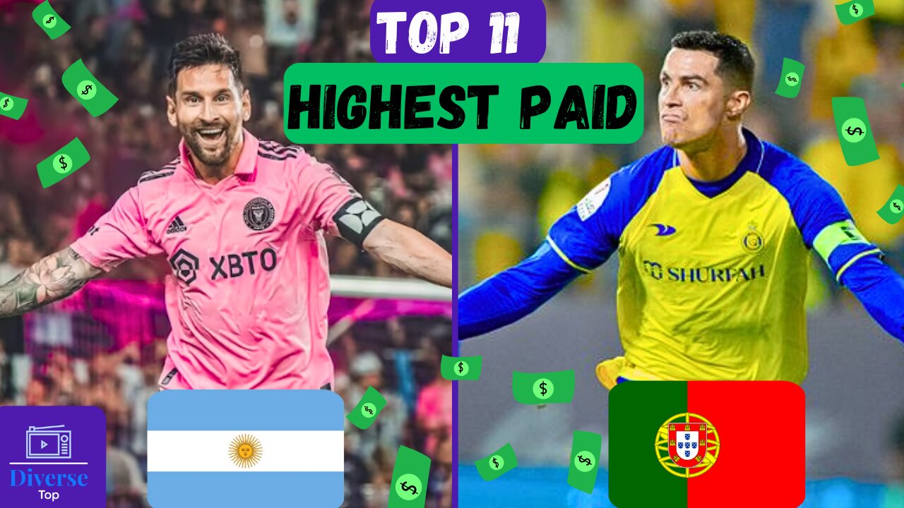 Top 11 Highest Paid Footballers In 2023