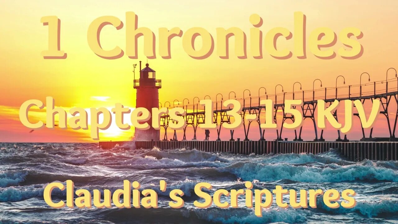 The Bible Series Bible Book 1 Chronicles Chapters 13-15 Audio