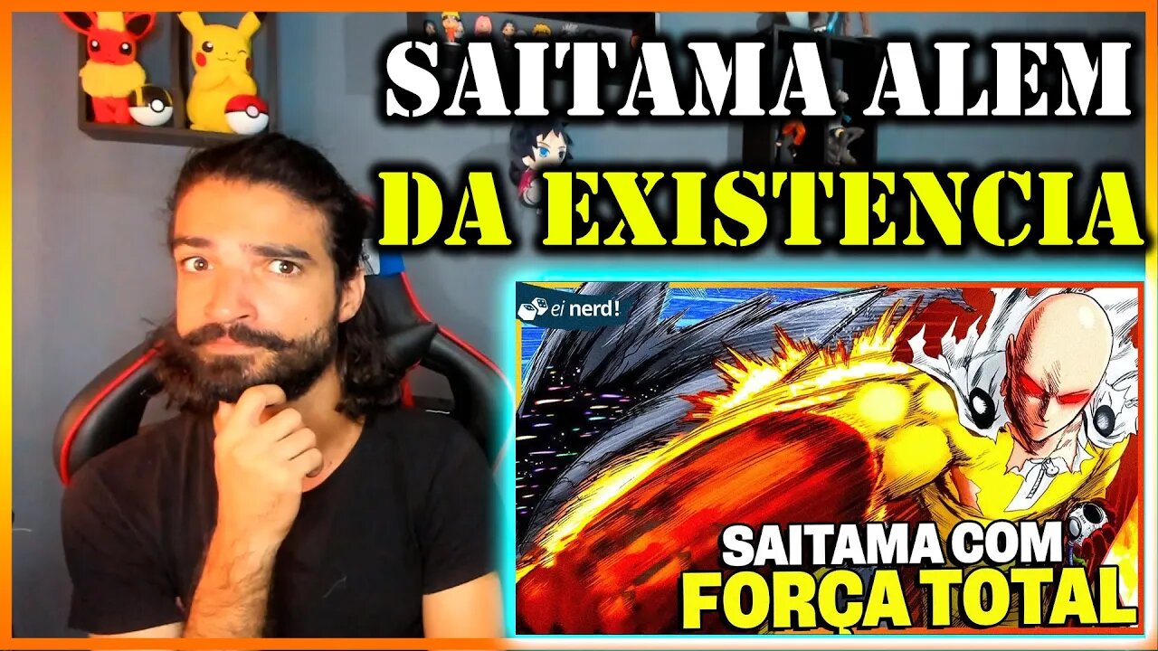 YERIK REACT - BRUTAL! SAITAMA DEVASTOU O UNIVERSO! - ANÁLISE MANGÁ ONE PUNCH MAN CAP. 167