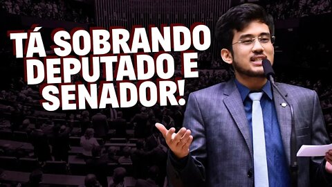 Vamos diminuir o número de deputados e senadores! | Live do facebook