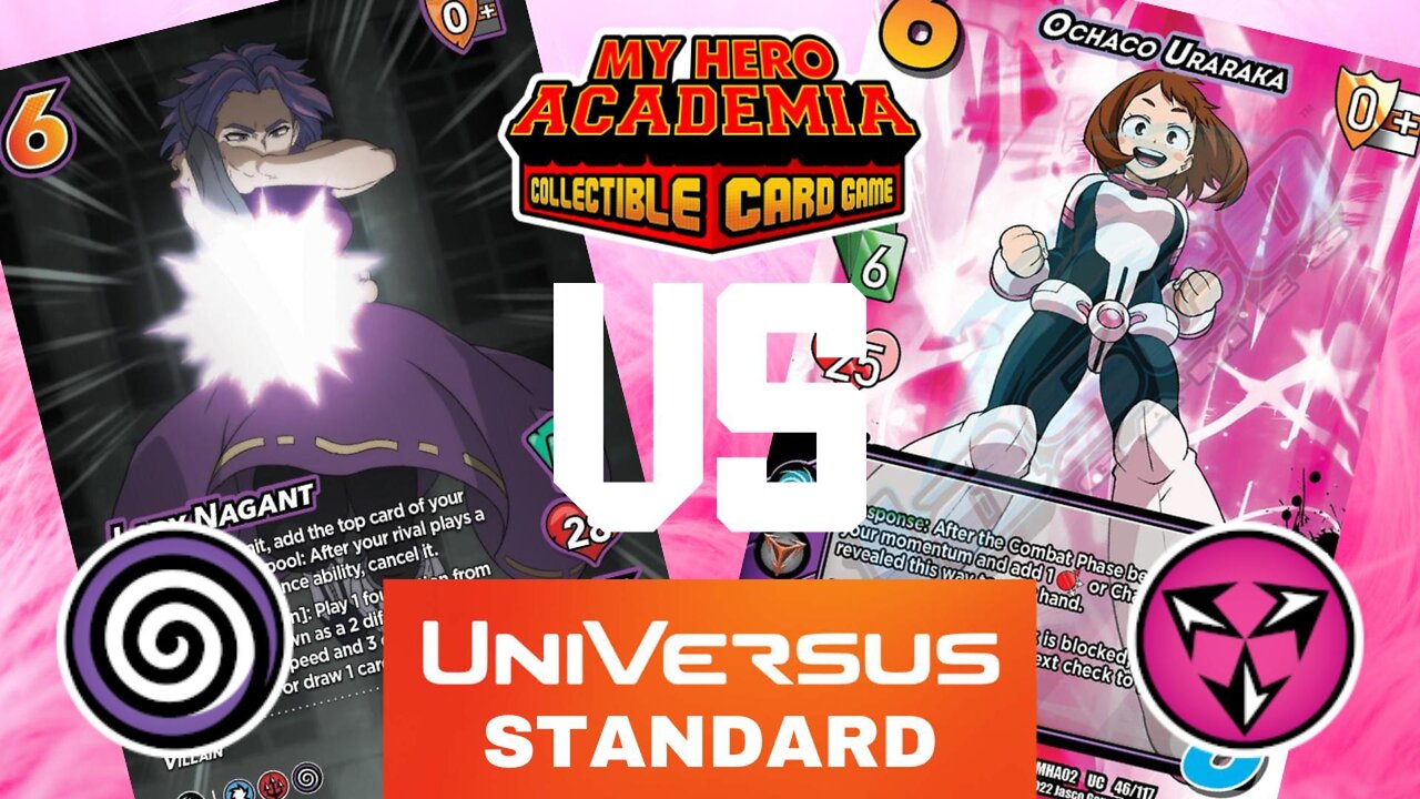 Lady Nagant (Void) vs. Ochaco Uraraka 3 (Chaos) / Universus Gameplay/My hero Academia CCG