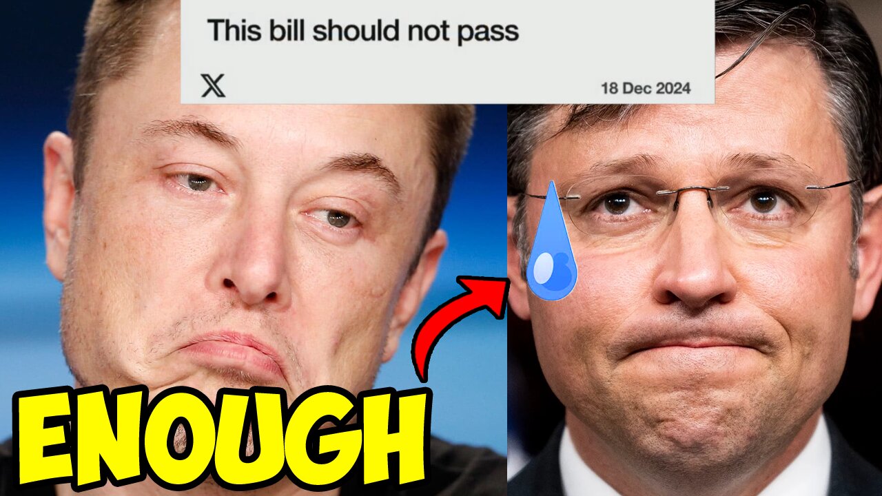 🔥Elon Musk JUST SHOCKED THE WORLD because of a BILL