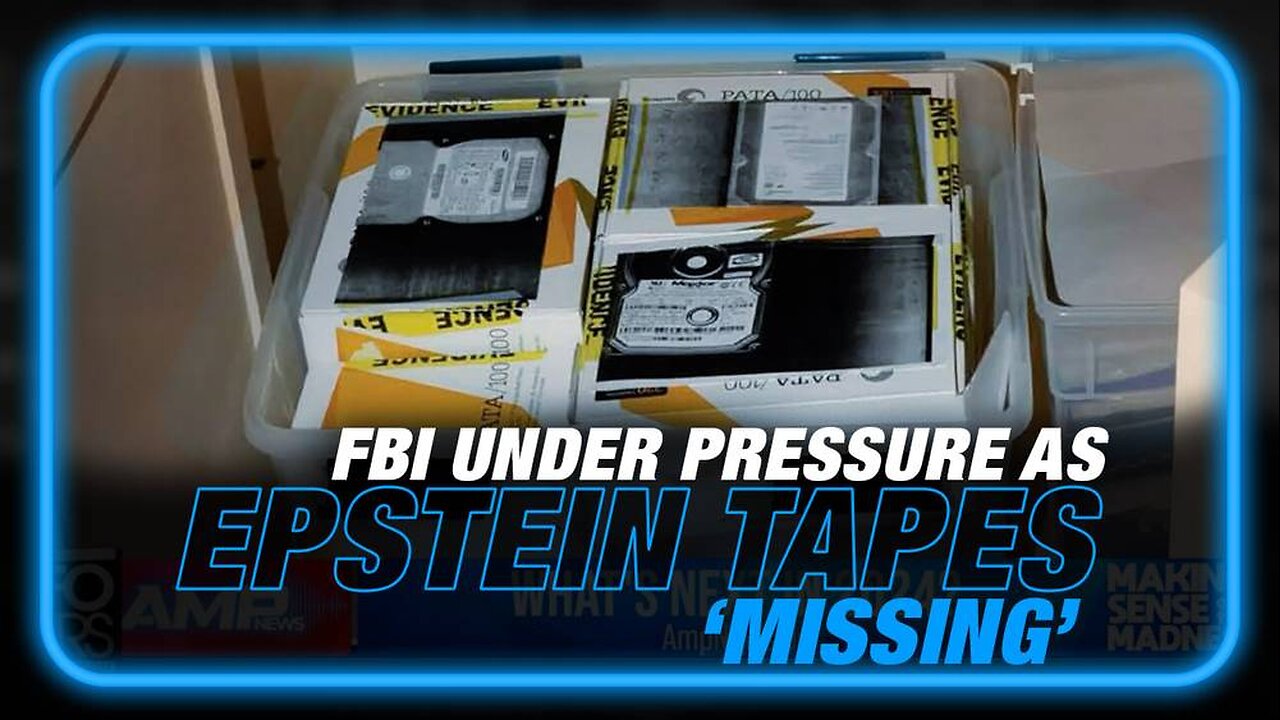 BREAKING! 'Missing' Jeffrey Epstein Tapes Put Pressure on FBI, National Firestorm Triggered by