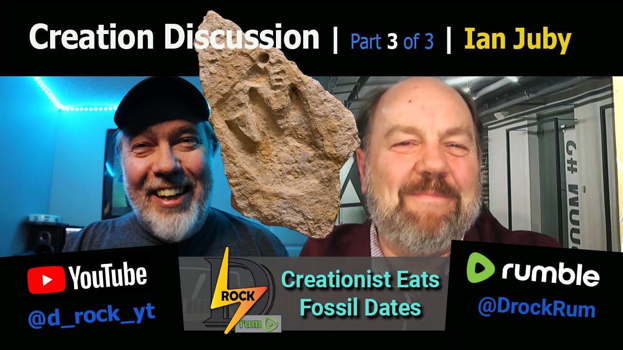 Creation Discussion | Ian Juby | Part 3 of 3 | Creationist Eats Fossil Dates (no really)