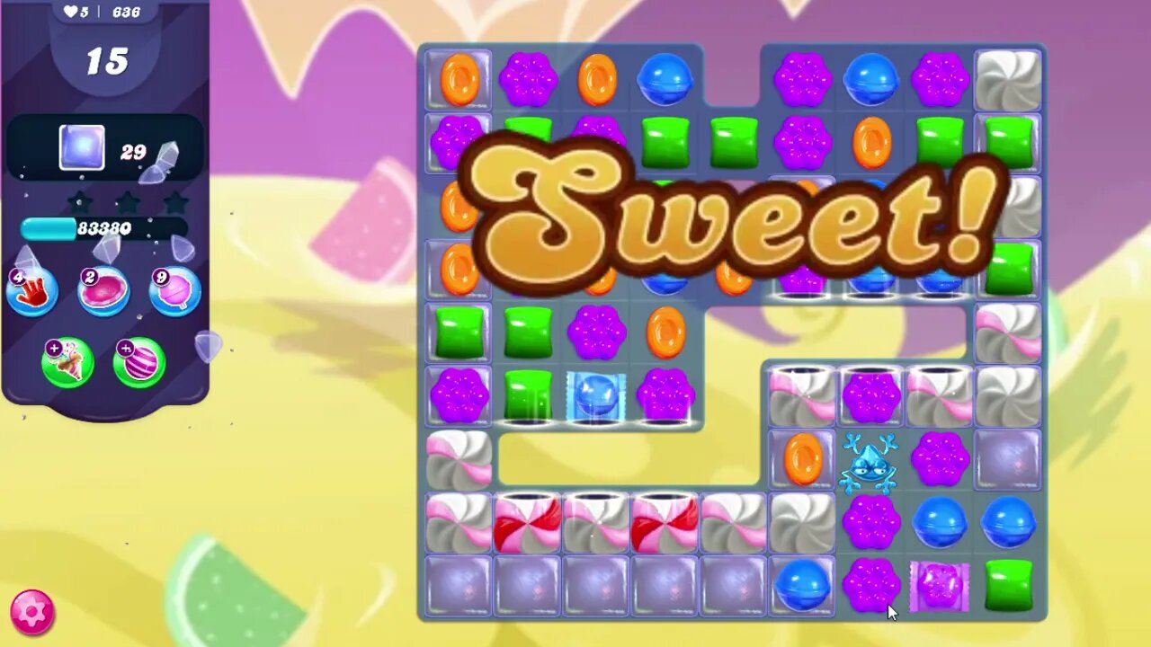 Candy Crush Saga Level 636